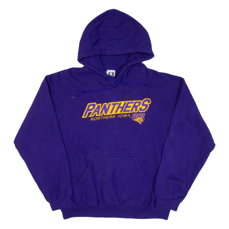CI SPORT Panthers Northern Iowa Mens Purple Hoodie USA M