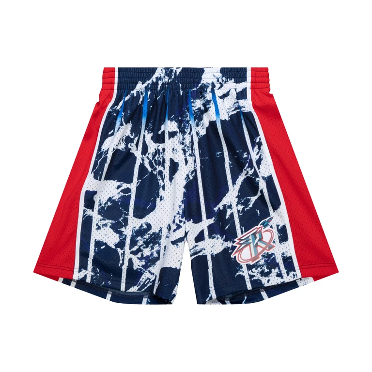 NBA Team Marble Swingman Shorts Houston Rockets 1996
