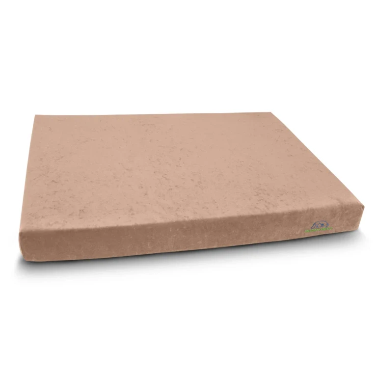 Deluxe Memory Foam Bed Extra Cover - Fathom Gray / X-Large 48"x32"x4"