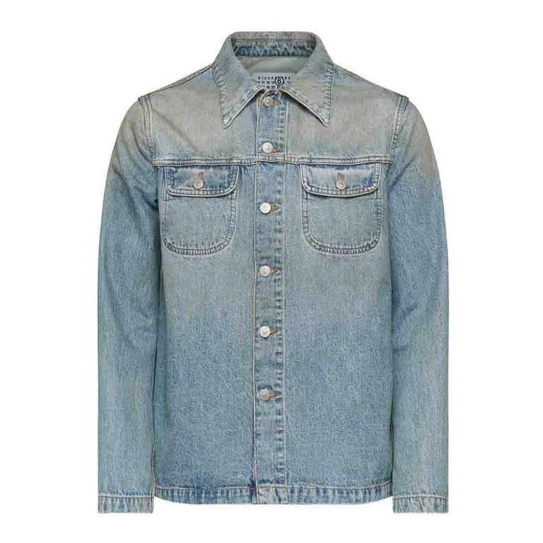 MM6 Maison Margiela Veste Casual - Bleu (SH2AM0057M30055964)