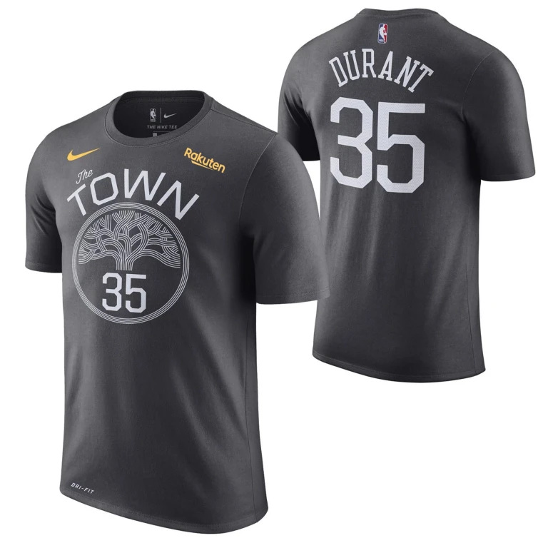Women's NBA Gs Warriors Kevin Durant The Town Shirt