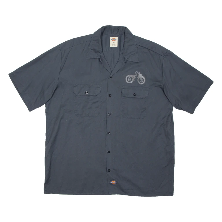 DICKIES Mens Worker Shirt Grey XL