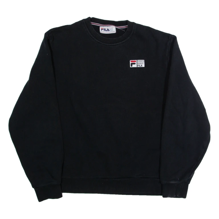 FILA Mens Sweatshirt Black M