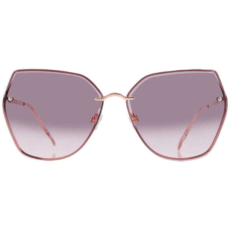 50791FCO653 Pink Butterfly Ladies Sunglasses 10260419.COM GLDPNK