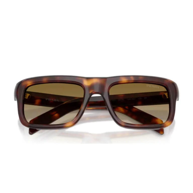 Prada Pr D11s Havana Acetato Sunglasses - Men