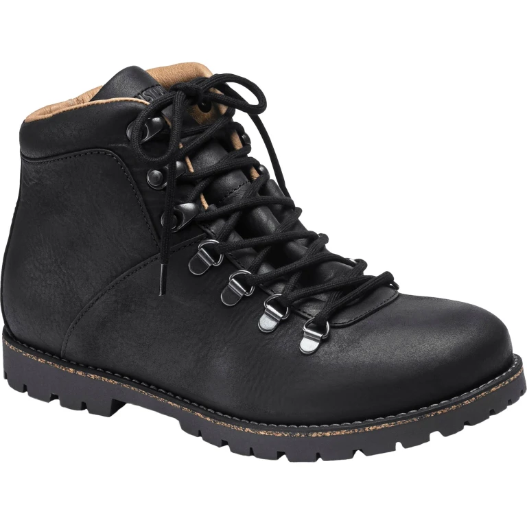 Jackson Nubuck Leather Black