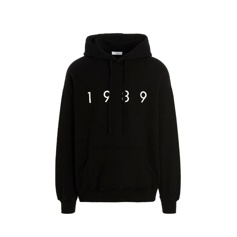 1989 Studio Black Cotton Sweatshirt Clothing - Men