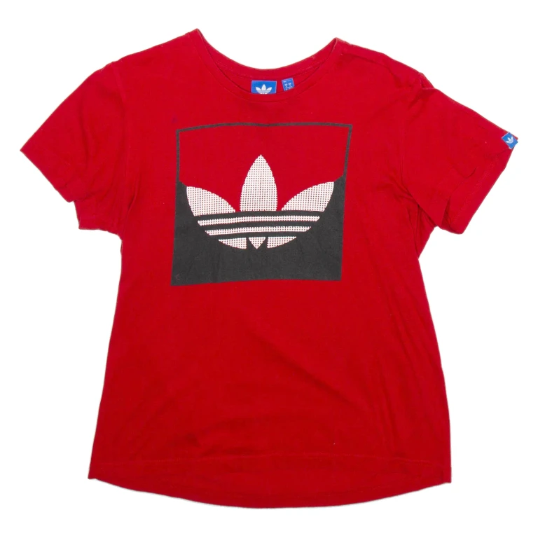 ADIDAS Mens T-Shirt Red S (NN1-251024-15334)