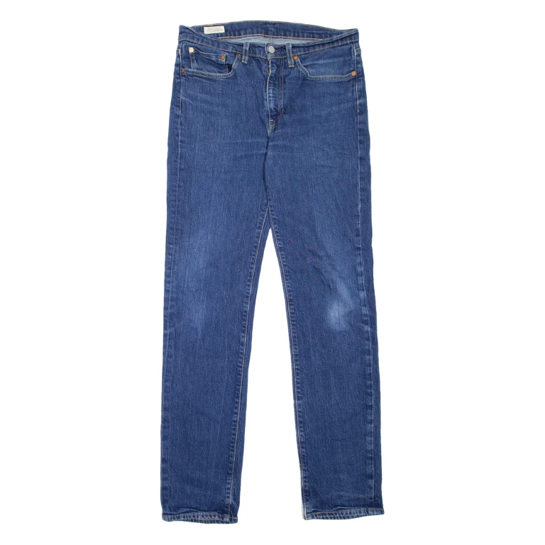 LEVI'S 514 Jeans BIG E Mens Blue Slim Straight W32 L34