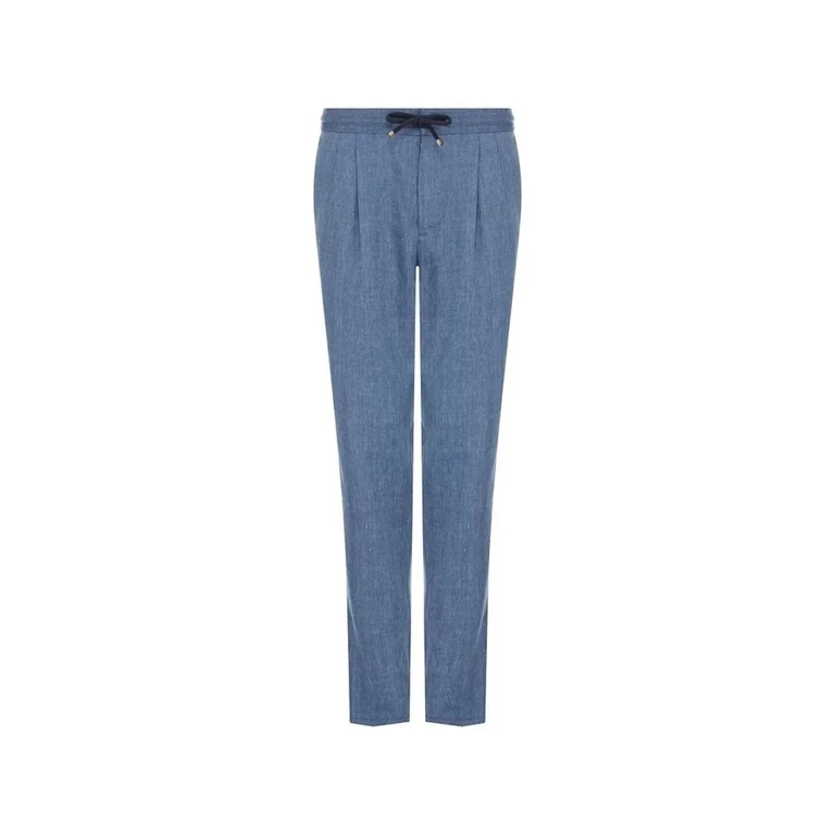 Brunello Cucinelli Pants With Drawstring And Double Pleats