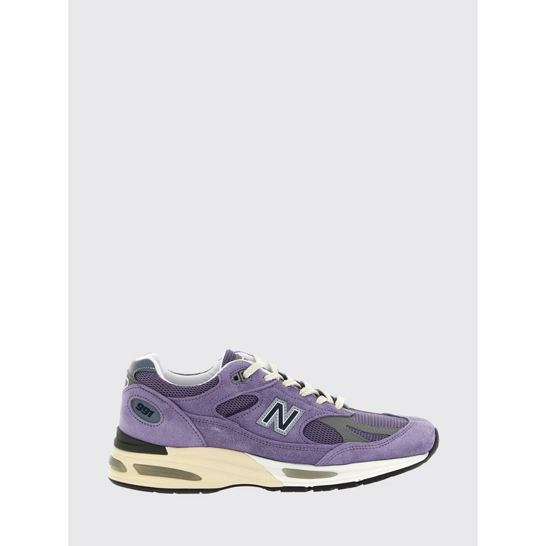 Multicolour Made in UK 991v2 Suede and Mesh Trainers (U991OV2LV2)