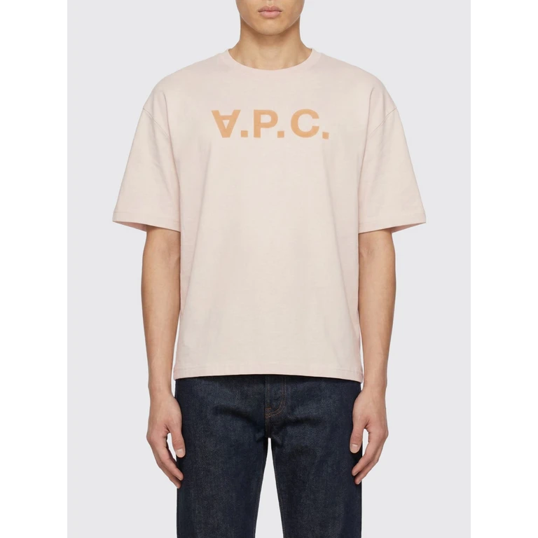 A. P.C. T-Shirt Men color Beige (COHLRM26385AAD)
