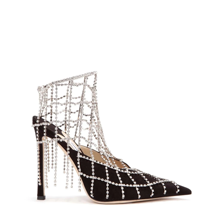 Scotty 110mm Pumps wiith Draping Crystals