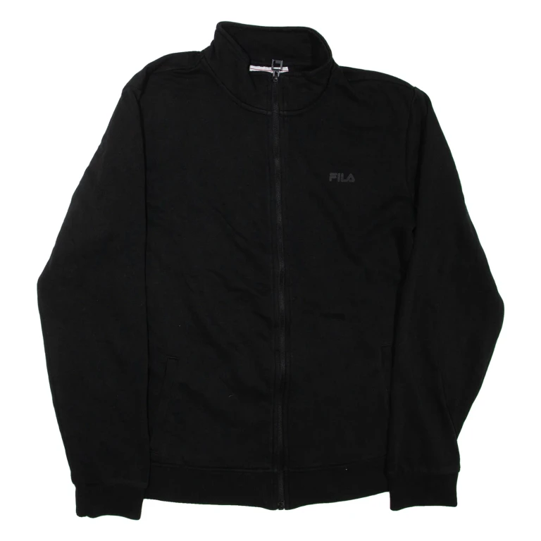 FILA Lightweight Womens Track Jacket Black XL