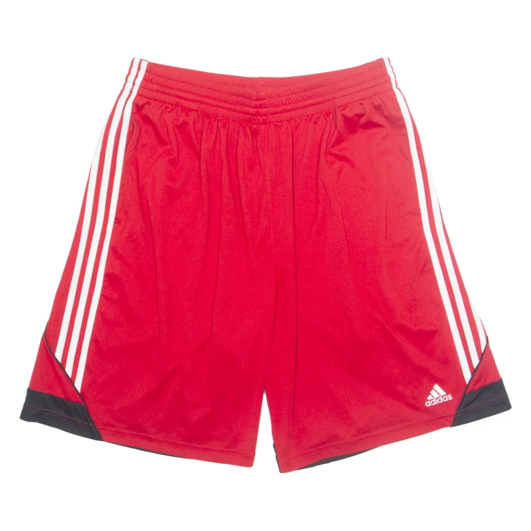 ADIDAS Mens Sports Shorts Red XL W32