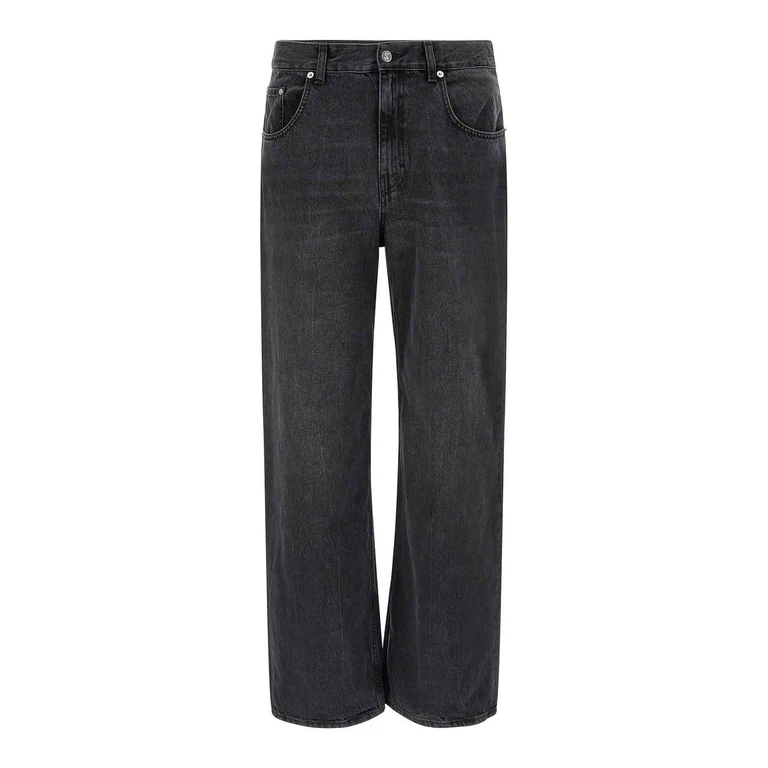 Seafarer Jean Droit - Noir (MSS26RELAXEDBLACK)