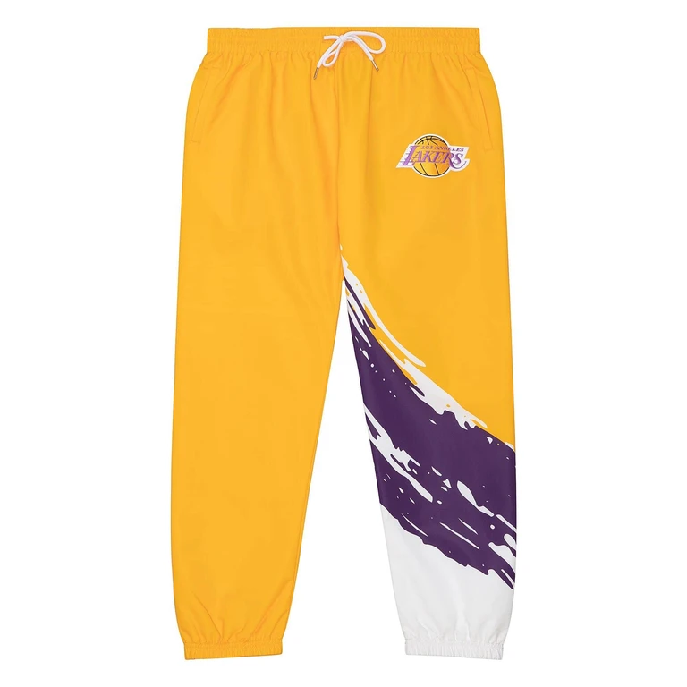 NBA Paintbrush Warm Up Pants La Lakers Pants