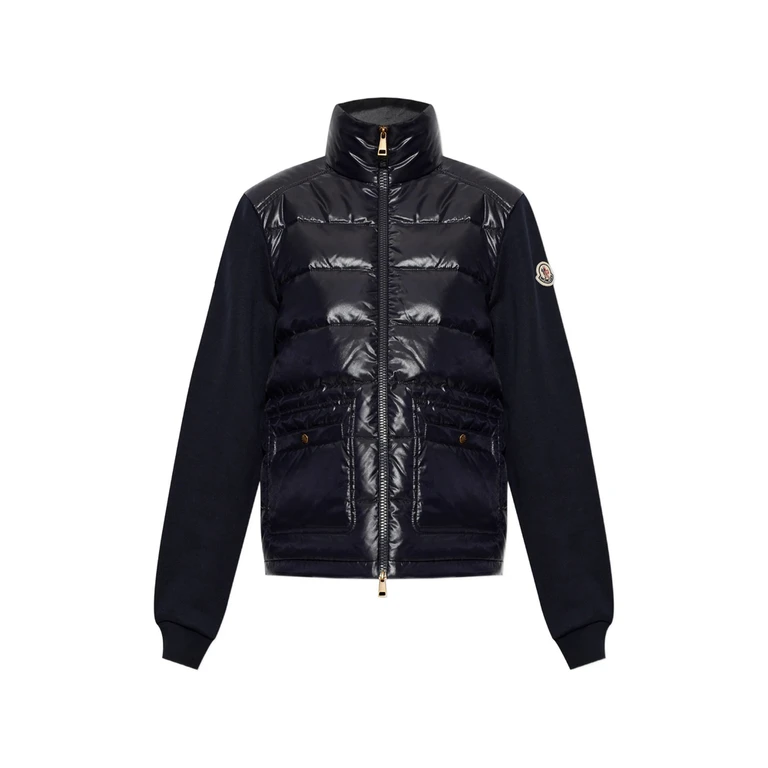 Padded Panelled Cardigan