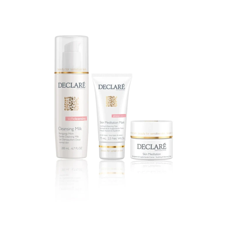 Trio Declare Stress Balancing Skin Mask / Cream / Gntlclnmlkbt