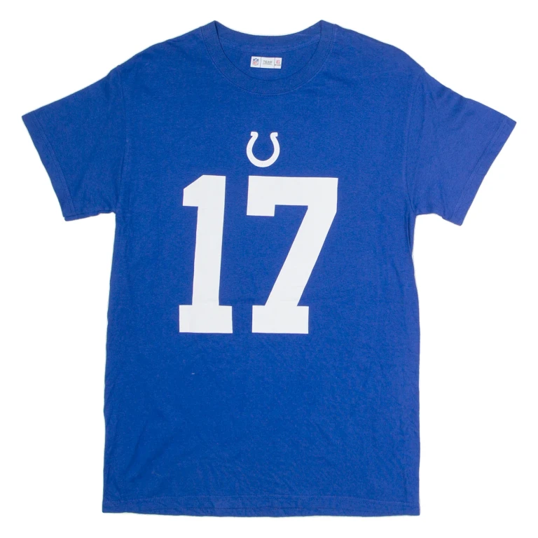 NFL Philip Rivers 17 Mens T-Shirt Blue USA S