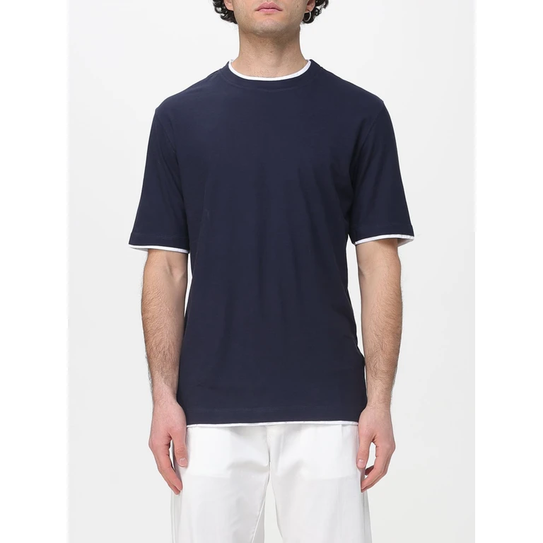 T-Shirt Men color Blue (F0714169U611)