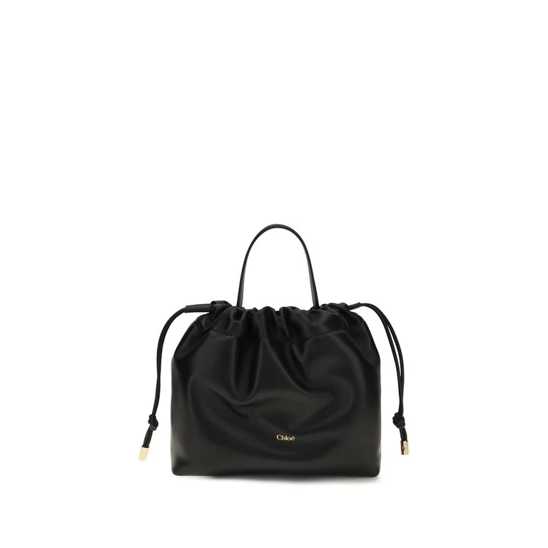 Chloé Black Lamb Ovis Aries Shoulder Bag - Women
