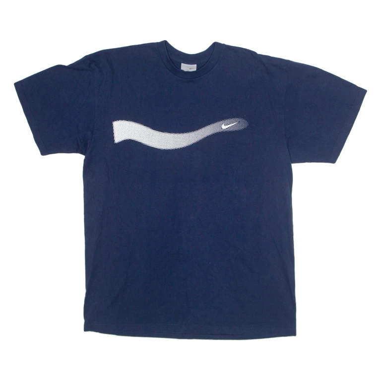 NIKE Mens T-Shirt Blue XL