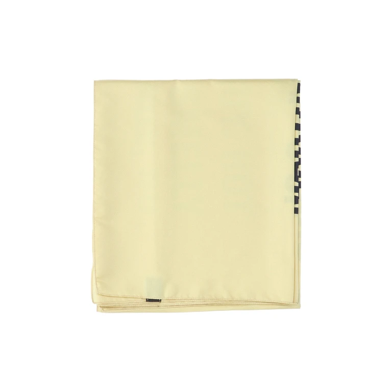 Scarfs Yellow Silk - Men