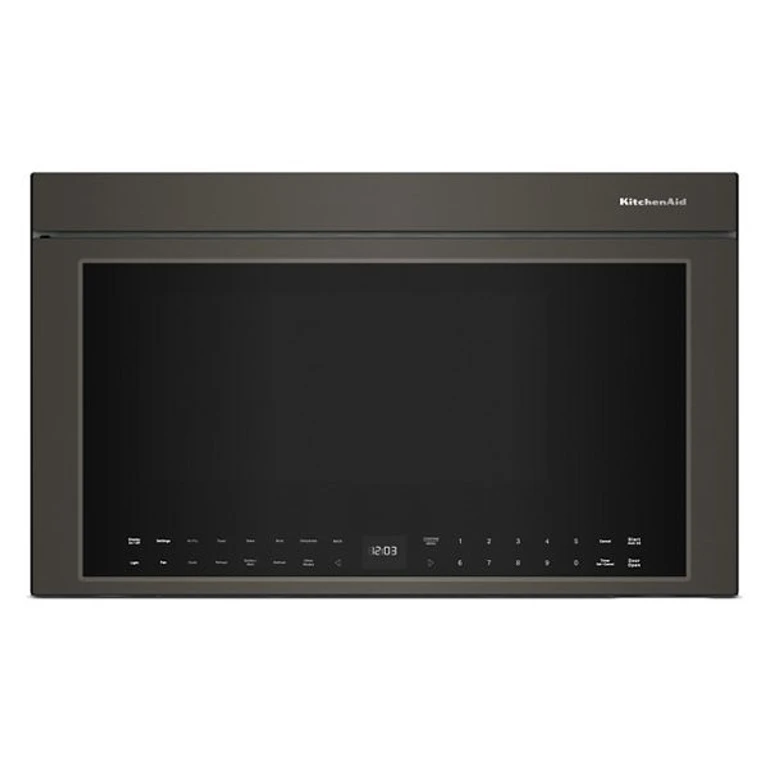 Multifunction Over-The-Range Microwave Oven w/ Infrared Sensor Modes in Black Ore