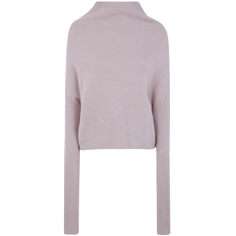 Sweater Long Sleeves "Crater Neck Tee"