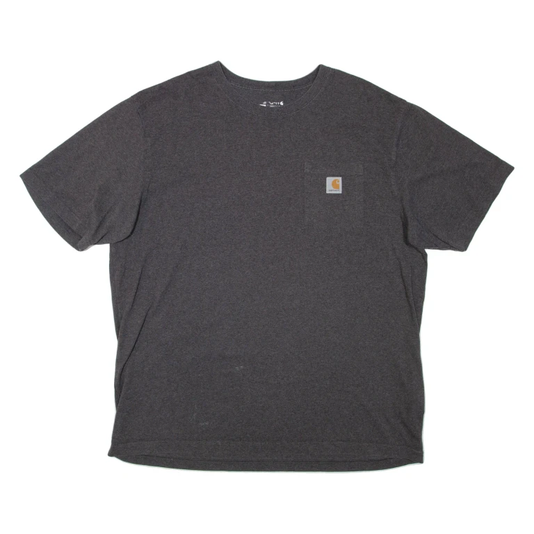 CARHARTT Mens T-Shirt Grey XL