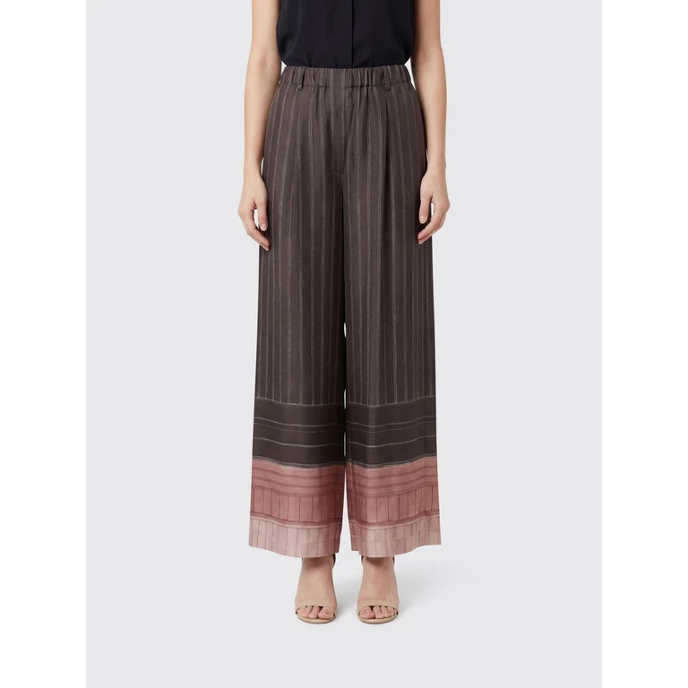 Pants Woman color Brown (116133P6063CHOCO)