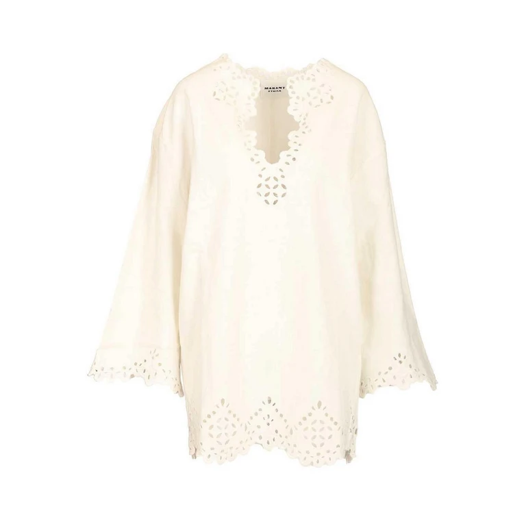 Isabel Marant Etoile Robe Courte - Blanc (26PRO0653FBD1J04E20WH)