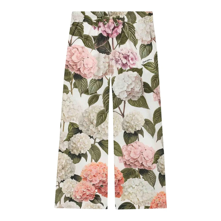 Dolce & Gabbana Jr Pantalons Décontractés - Blanc (L53P50HS5T6HA5XG)