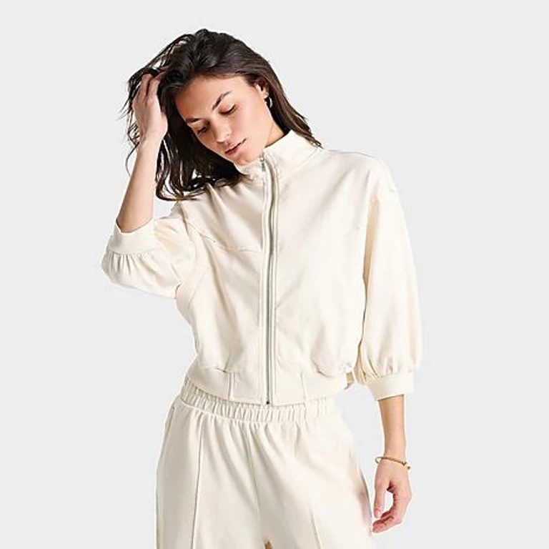 Women's Kyleigh Full-Zip Jacket in Cream