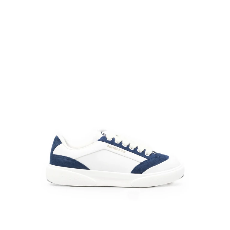 Casablanca Del Mar Suede-panelled Sneakers