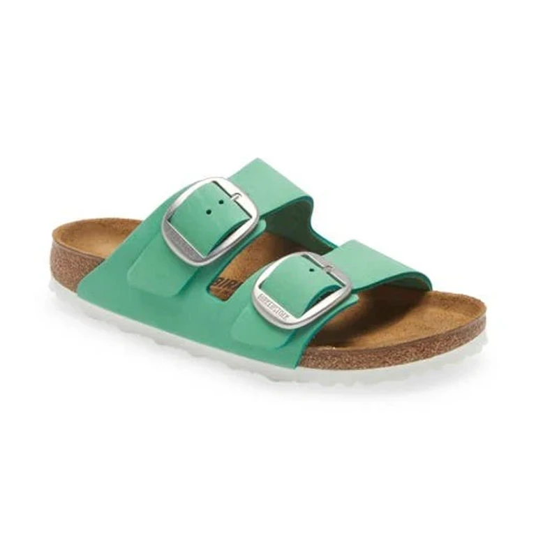 Arizona Big Buckle Nubuck Leather Bold Jade