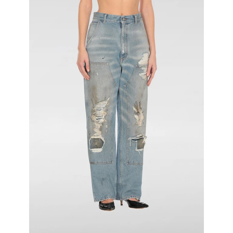 Jeans Woman color Gnawed Blue (S62LB0183M30018964)