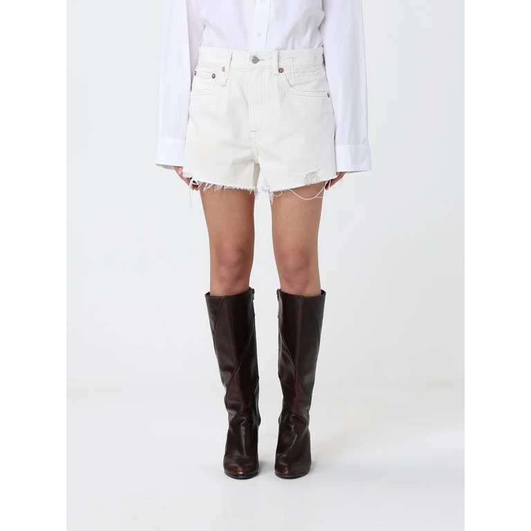 Shorts Woman color White (R13WD191DHITE)