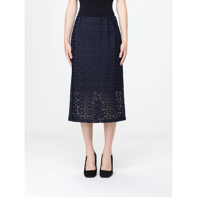 Skirt Woman color Blue (L6SQ20N03-0)