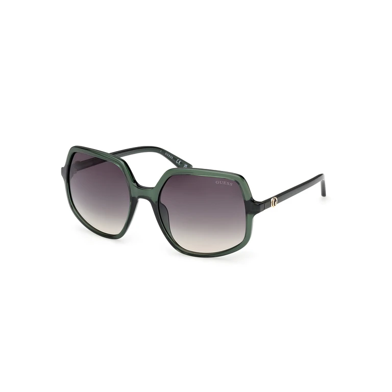 Green Gradient Irregular Ladies Sunglasses GU00257 96P 57