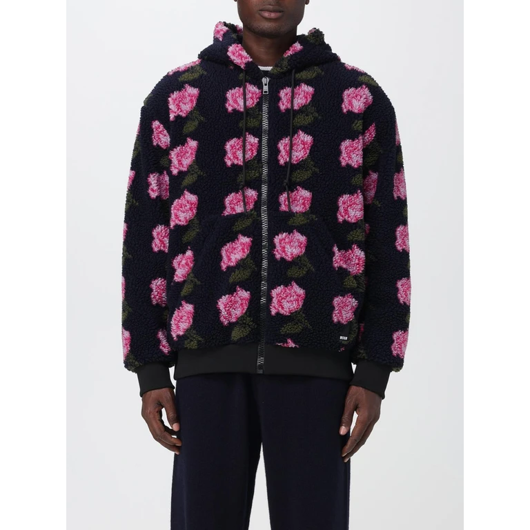 MSGM Jacket Men color Blue (3540MH2023751603)