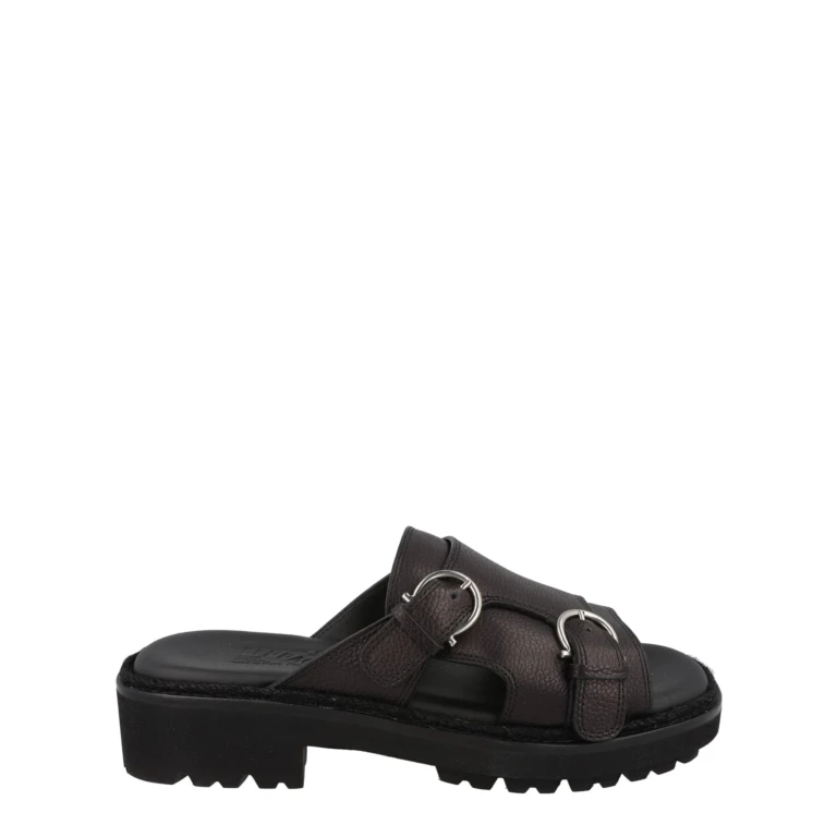 Girby Leather Slides