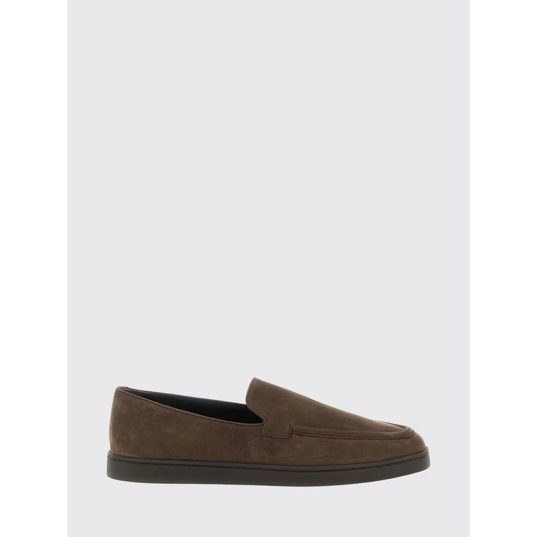 CHURCH'S Stanley Suede Calfskin Loafers with Rubber Sole (EDG014FG000009DZF0AEV)