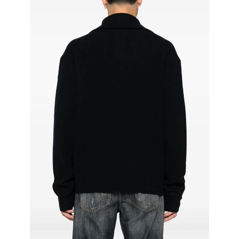 Emporio Armani Pull Col Roulé - Bleu