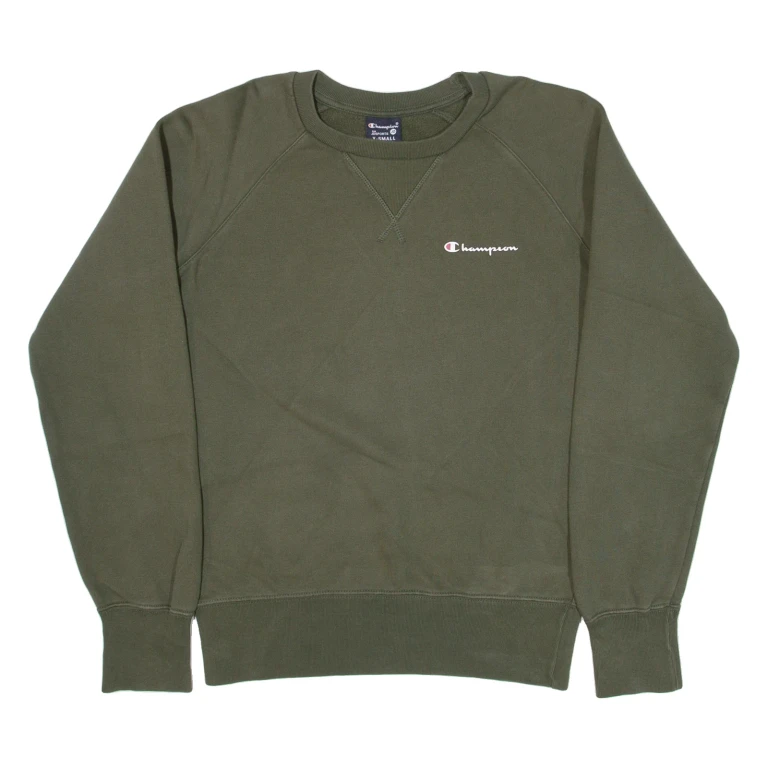 CHAMPION Mens Sweatshirt Green XS (NN3-260924-4901)