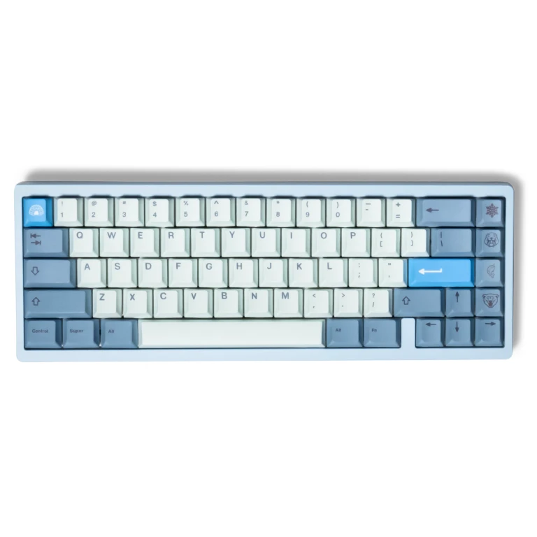 Arctic PBT Keycaps