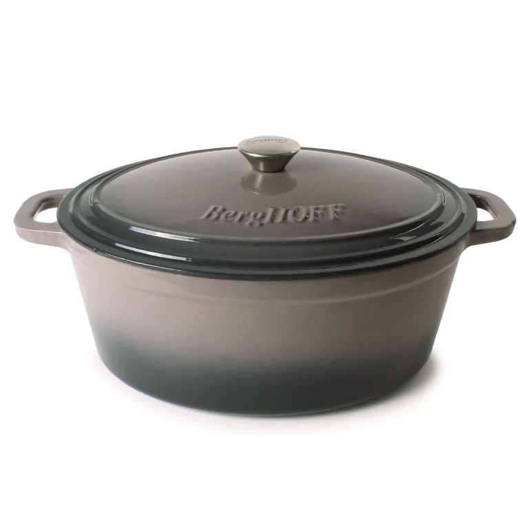 Neo Cast Iron 5qt. Oval Dutch Oven 11.5" with Lid, Oyster