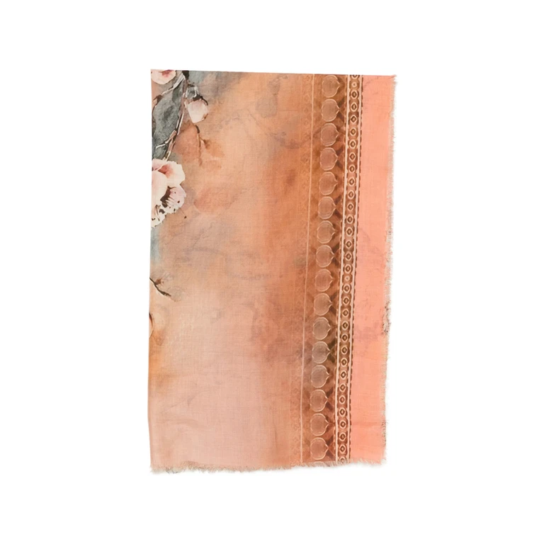 D'aniello Floral Print Scarf