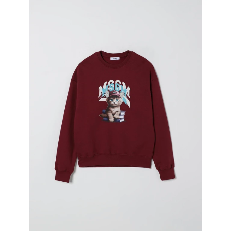 MSGM KIDS Sweater Kids color Burgundy (F5MSJGSW125MS034)